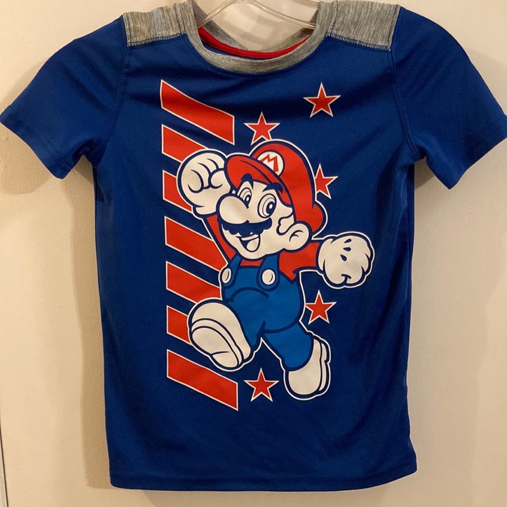 🟨🟨 Jumping Beans Amazing Active Tee Mario Bros (size 6T)